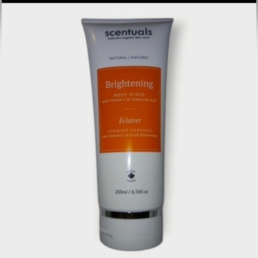 🌈 Scentuals Brightening Body Scrub W/Vit C & Hyaluronic Acid